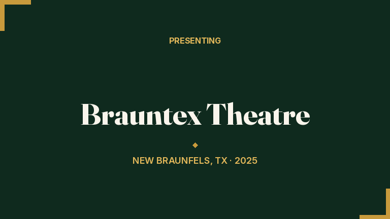 Brauntex Performing Arts Theatre